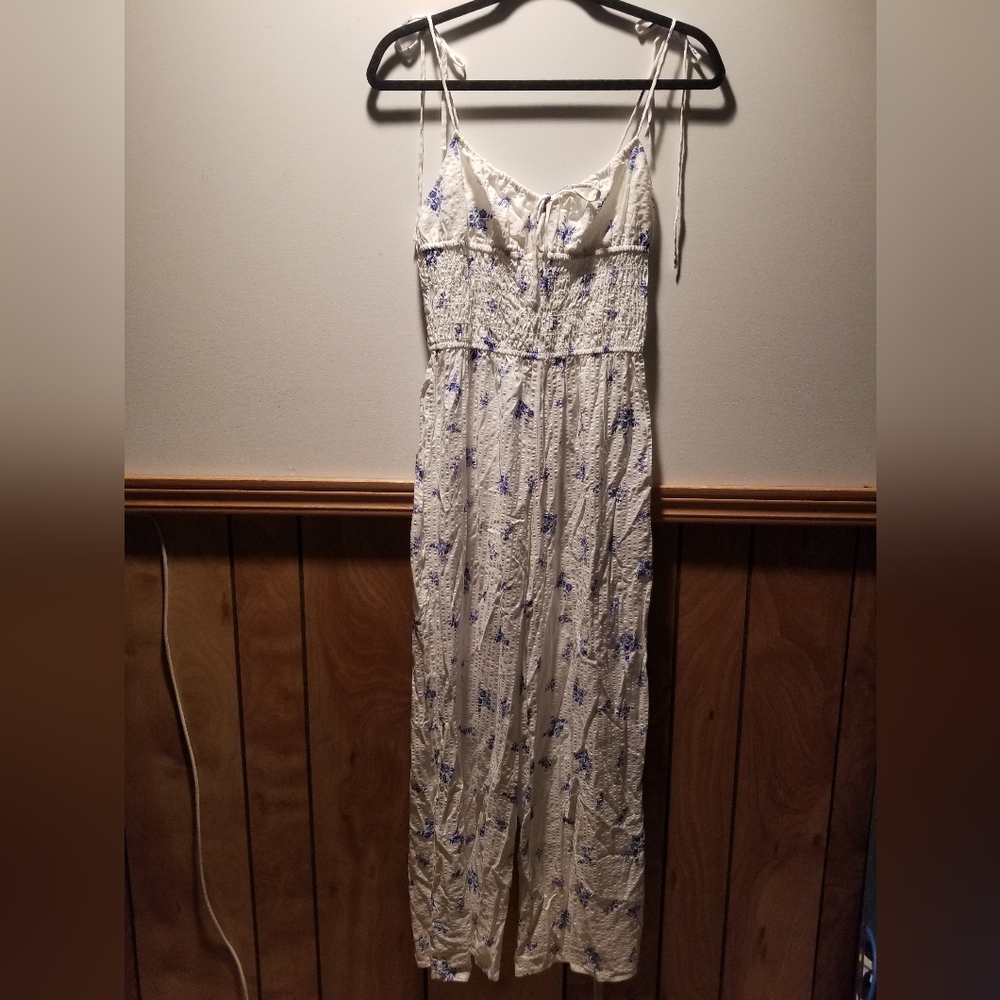 🍁🌺H&M Conscious floral/striped romper